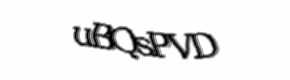 Security check image, please type the characters shown