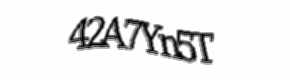 Security check image, please type the characters shown