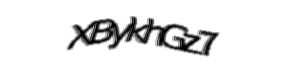 Security check image, please type the characters shown